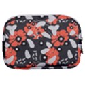 Folk flowers art pattern Floral   Make Up Pouch (Small) View2