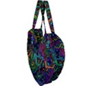 Brain Melt Giant Heart Shaped Tote View3