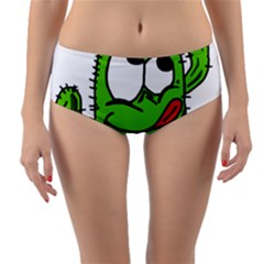 Cactus Reversible Mid-waist Bikini Bottoms by IIPhotographyAndDesigns