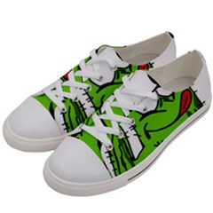 Cactus Men s Low Top Canvas Sneakers by IIPhotographyAndDesigns