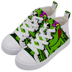 Cactus Kids  Mid-top Canvas Sneakers by IIPhotographyAndDesigns