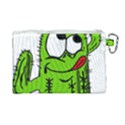 Cactus Canvas Cosmetic Bag (Large) View2