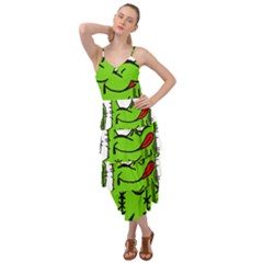 Cactus Layered Bottom Dress by IIPhotographyAndDesigns