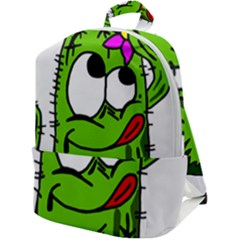 Cactus Zip Up Backpack by IIPhotographyAndDesigns