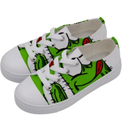 Cactus Kids  Low Top Canvas Sneakers by IIPhotographyAndDesigns