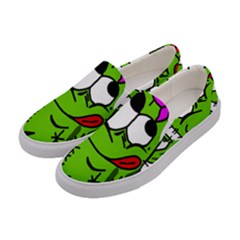 Cactus Women s Canvas Slip Ons by IIPhotographyAndDesigns