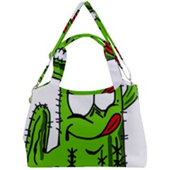 Cactus Double Compartment Shoulder Bag by IIPhotographyAndDesigns