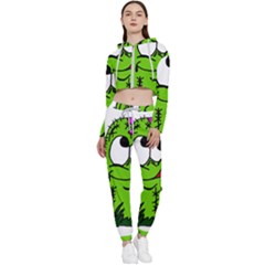 Cactus Cropped Zip Up Lounge Set by IIPhotographyAndDesigns