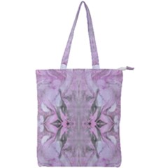 Pastels Symmetry Double Zip Up Tote Bag by kaleidomarblingart