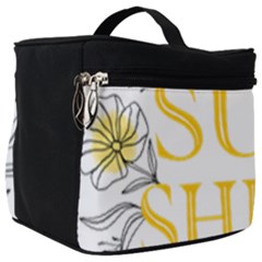 Be The Sunshine Make Up Travel Bag (big) by designsbymallika