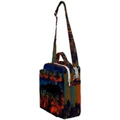 Sunset Colorful Nature Scene Crossbody Day Bag by dflcprintsclothing