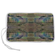 Painted Stripes Repeats Pen Storage Case (m) by kaleidomarblingart