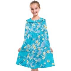 Pop Art Neuro Light Kids  Midi Sailor Dress by essentialimage365