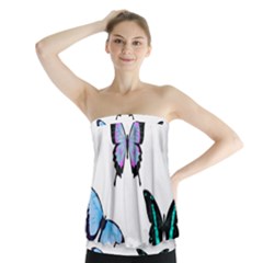 3 Butterflies Strapless Top by SomethingForEveryone