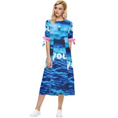 Img 20201226 184753 760 Photo 1607517624237 Bow Sleeve Chiffon Midi Dress by Basab896