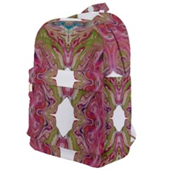 Marbling Collage Classic Backpack by kaleidomarblingart