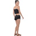 1950 Black White Dots Summer Cropped Co-Ord Set View2