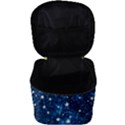 Dark Blue Stars Make Up Travel Bag (Big) View3