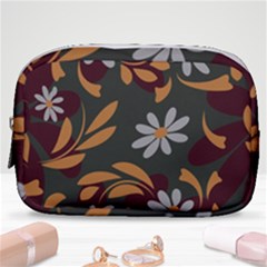 Folk Flowers Pattern Floral Surface Design Make Up Pouch (small) by Eskimos