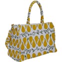 Juicy Yellow Pear Duffel Travel Bag View2