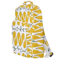 Juicy Yellow Pear Double Compartment Backpack by SychEva