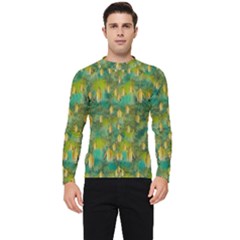 Love To The Flowers And Colors In A Beautiful Habitat Men s Long Sleeve Rash Guard by pepitasart