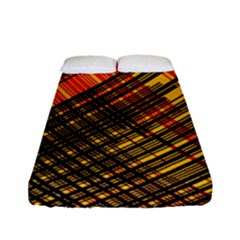 Root Humanity Orange Yellow And Black Fitted Sheet (full/ Double Size) by WetdryvacsLair