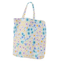 Flower Bomb 2 Giant Grocery Tote by PatternFactory