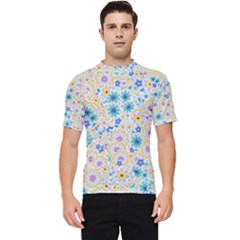 Flower Bomb 2 Men s Short Sleeve Rash Guard by PatternFactory