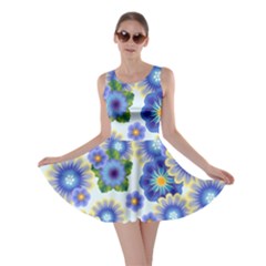 Flower Bomb 7 Skater Dress by PatternFactory