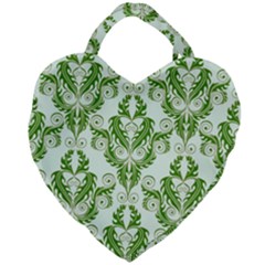 Great Vintage Pattern E Giant Heart Shaped Tote by PatternFactory