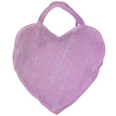 Jubilee Pink Giant Heart Shaped Tote by PatternFactory