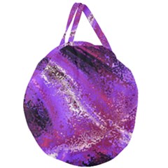 Fraction Space 4 Giant Round Zipper Tote by PatternFactory