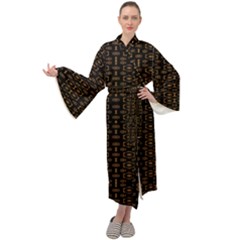 Spiro Maxi Velour Kimono by Sparkle