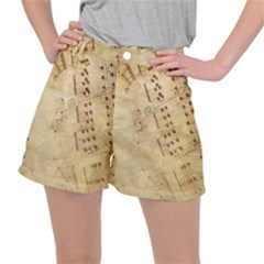 Music-melody-old-fashioned Ripstop Shorts by Sapixe