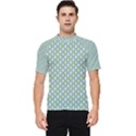 Soft Pattern Aqua Men s Short Sleeve Rash Guard View1