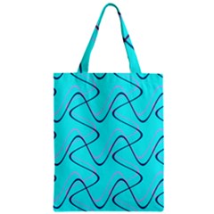 Retro Fun 821b Zipper Classic Tote Bag by PatternFactory