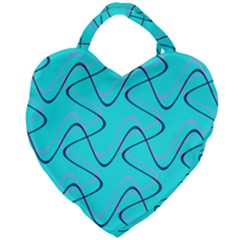 Retro Fun 821b Giant Heart Shaped Tote by PatternFactory