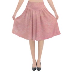 Peaches And Cream Flared Midi Skirt by kiernankallan