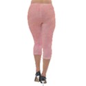 Peaches and Cream Lightweight Velour Capri Leggings  View2