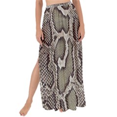 Snake Skin Maxi Chiffon Tie-up Sarong by LoolyElzayat