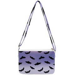 The Bats Double Gusset Crossbody Bag by SychEva