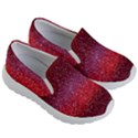 Red Sequins Kids Lightweight Slip Ons View3