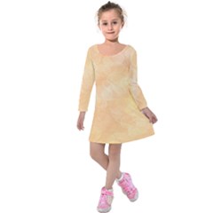 Bubbles Kids  Long Sleeve Velvet Dress by kiernankallan