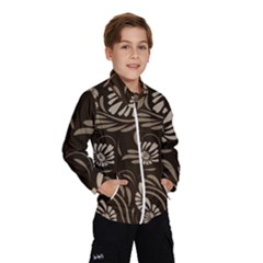 Folk Flowers Pattern  Kids  Windbreaker by Eskimos