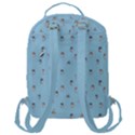 Cute Kawaii dogs pattern at sky blue Flap Pocket Backpack (Large) View3