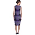 Digital Waves Classic Sleeveless Midi Dress View2