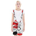 Modern art Braces Suspender Skirt View1