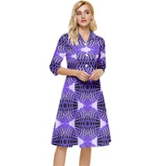 Modern Globes Classy Knee Length Dress by Sparkle