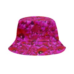 Flowers Grow And Peace Also For Humankind Inside Out Bucket Hat by pepitasart